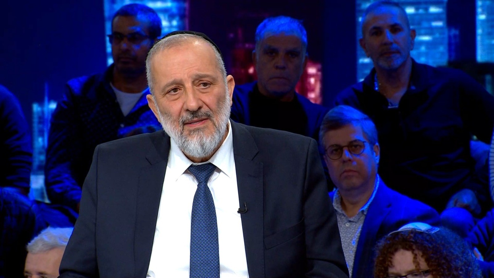 אריה דרעי בפטריוטים |צילום: חדשות 14