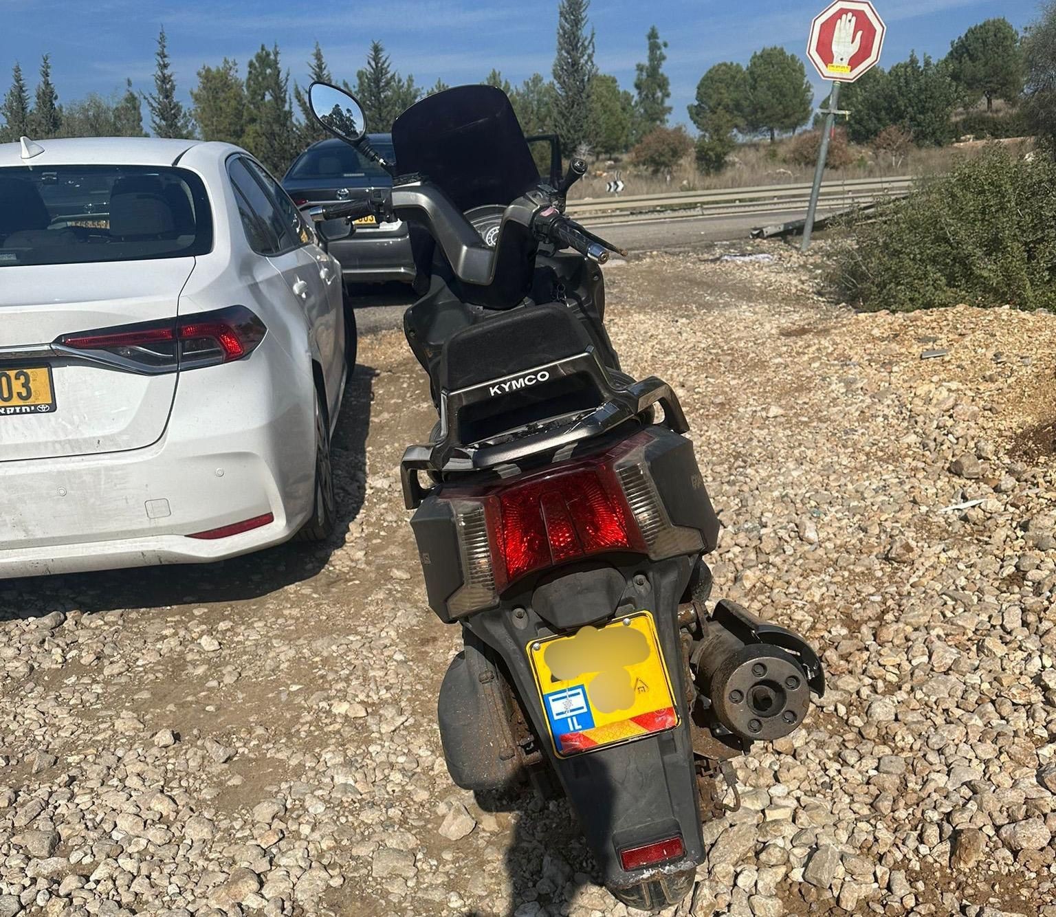 בן 15 גנב אקדח וקטנוע ממקווה בירושלים ונעצר