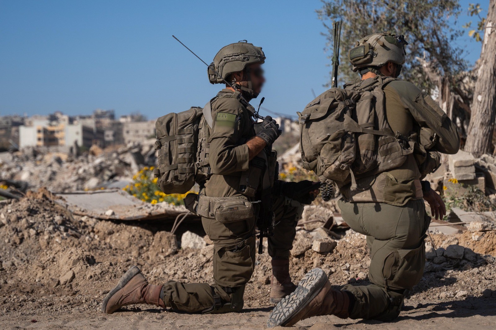 לוחמי צוות הקרב של חטיבת כפיר החלו לפעול מערבית לבית חאנון