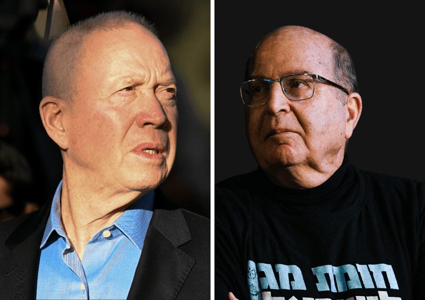 גלנט תוקף את יעלון: "אל תבייש את עברך, תתנצל בפני הלוחמים"