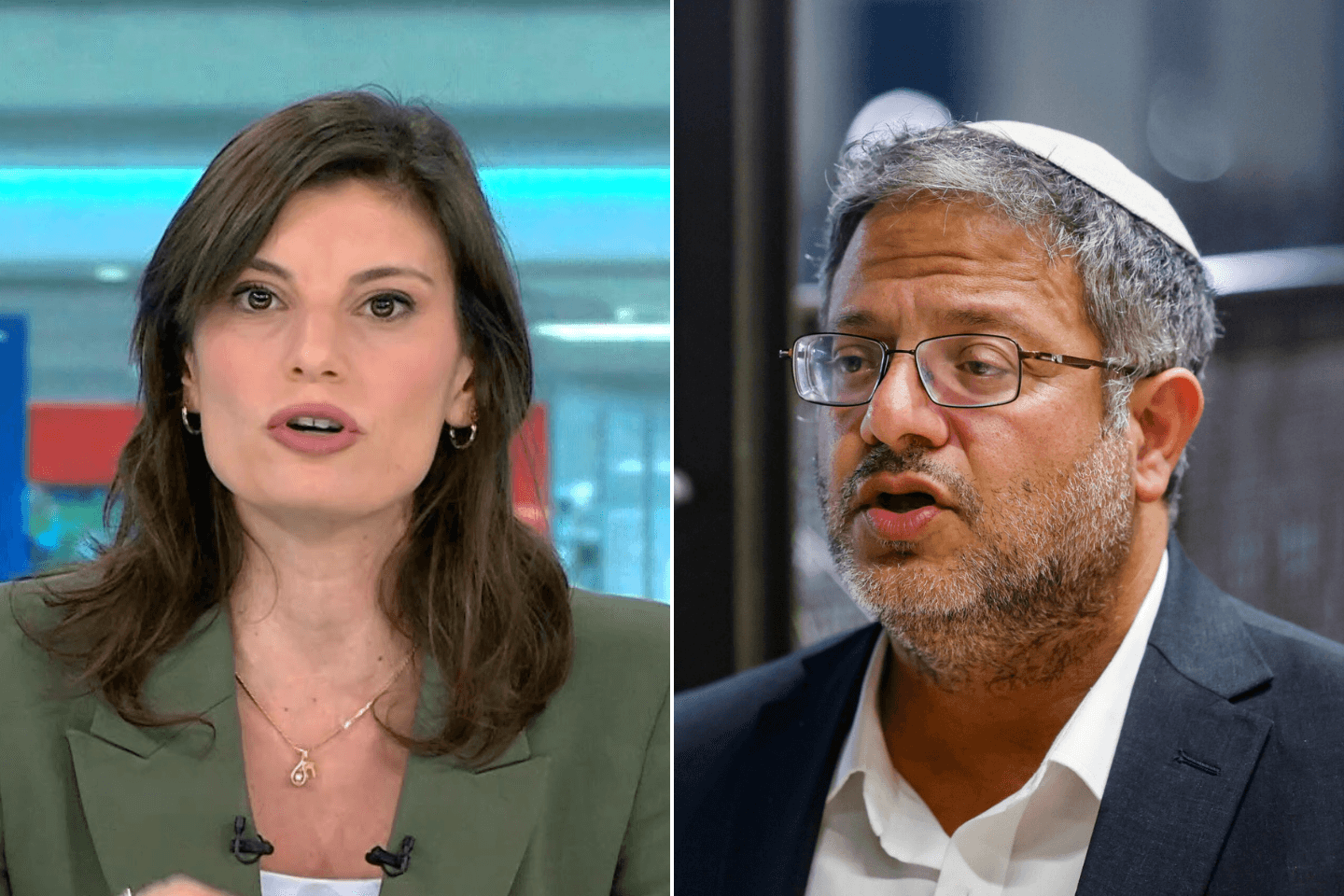 מגישת חדשות 14 בביקורת חריפה על השר בן גביר: "חצית קו אדום"