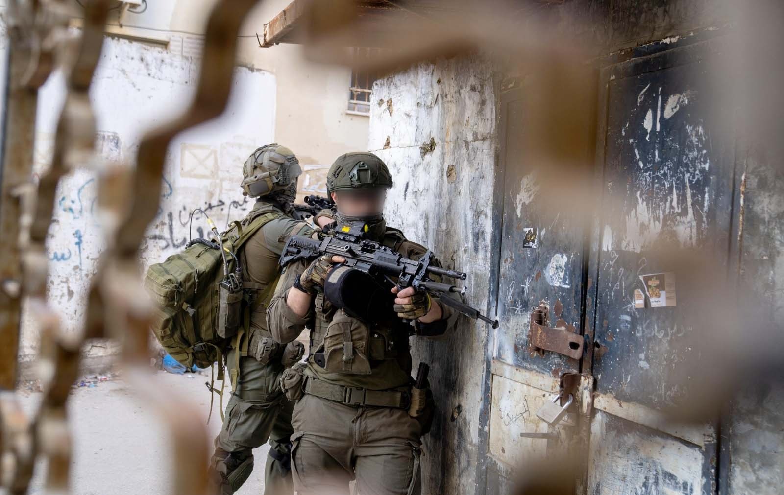 פעילות כוחות סיירת חרוב בג'נין | צילום: דובר צה"ל