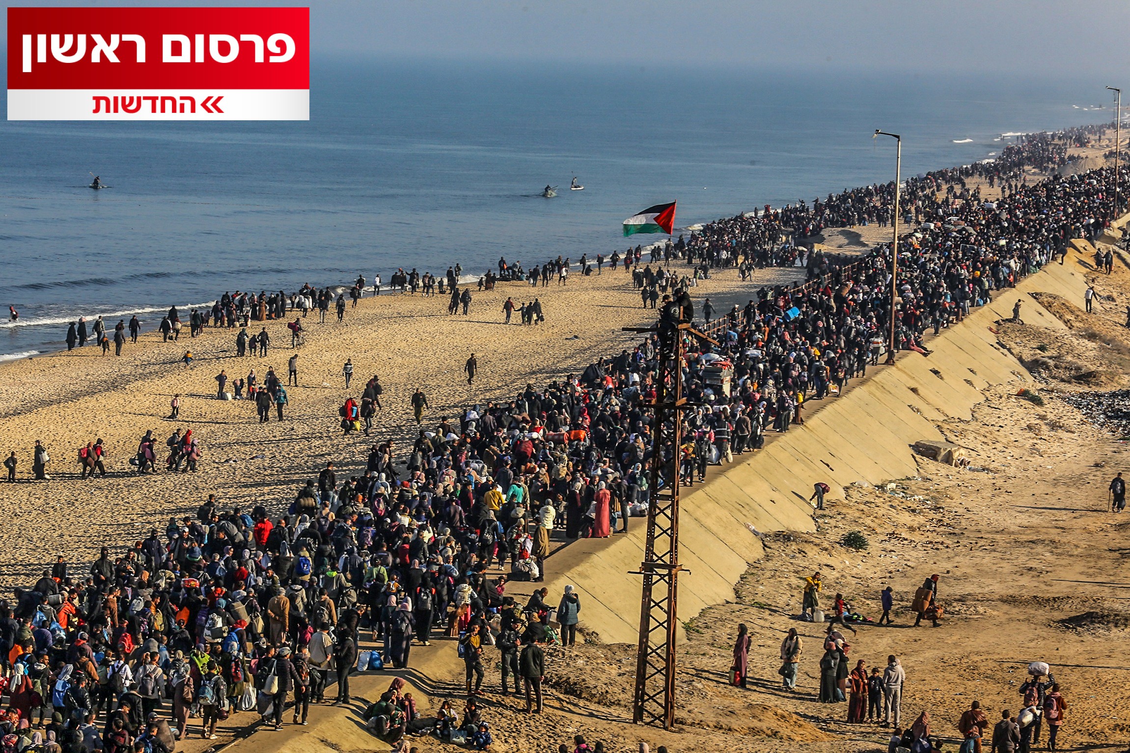 מאות עזתים עזבו היום את רצועת עזה ל-12 מדינות באירופה