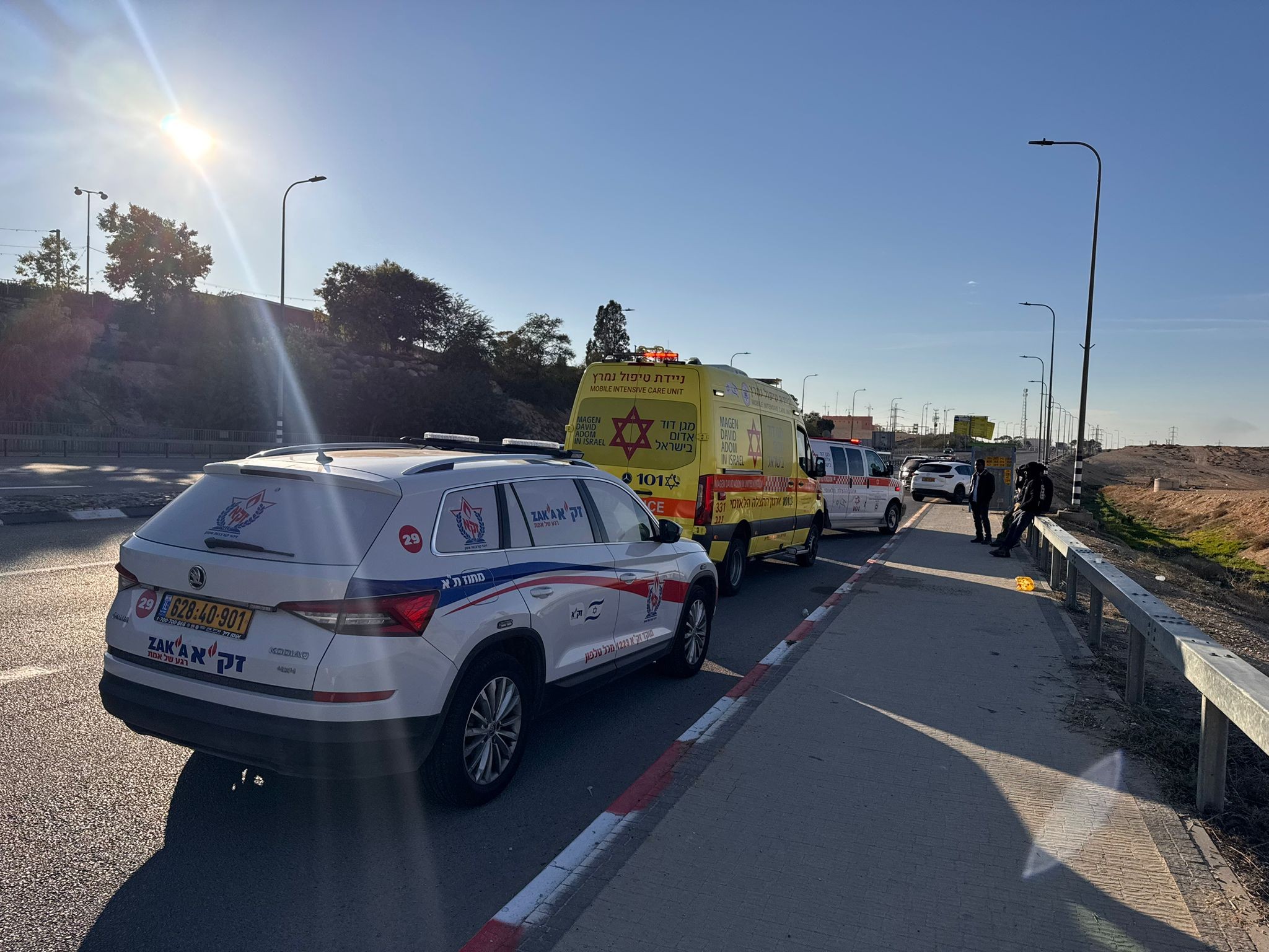 בת 3 נהרגה ככל הנראה מפגיעת רכב בדרום הארץ