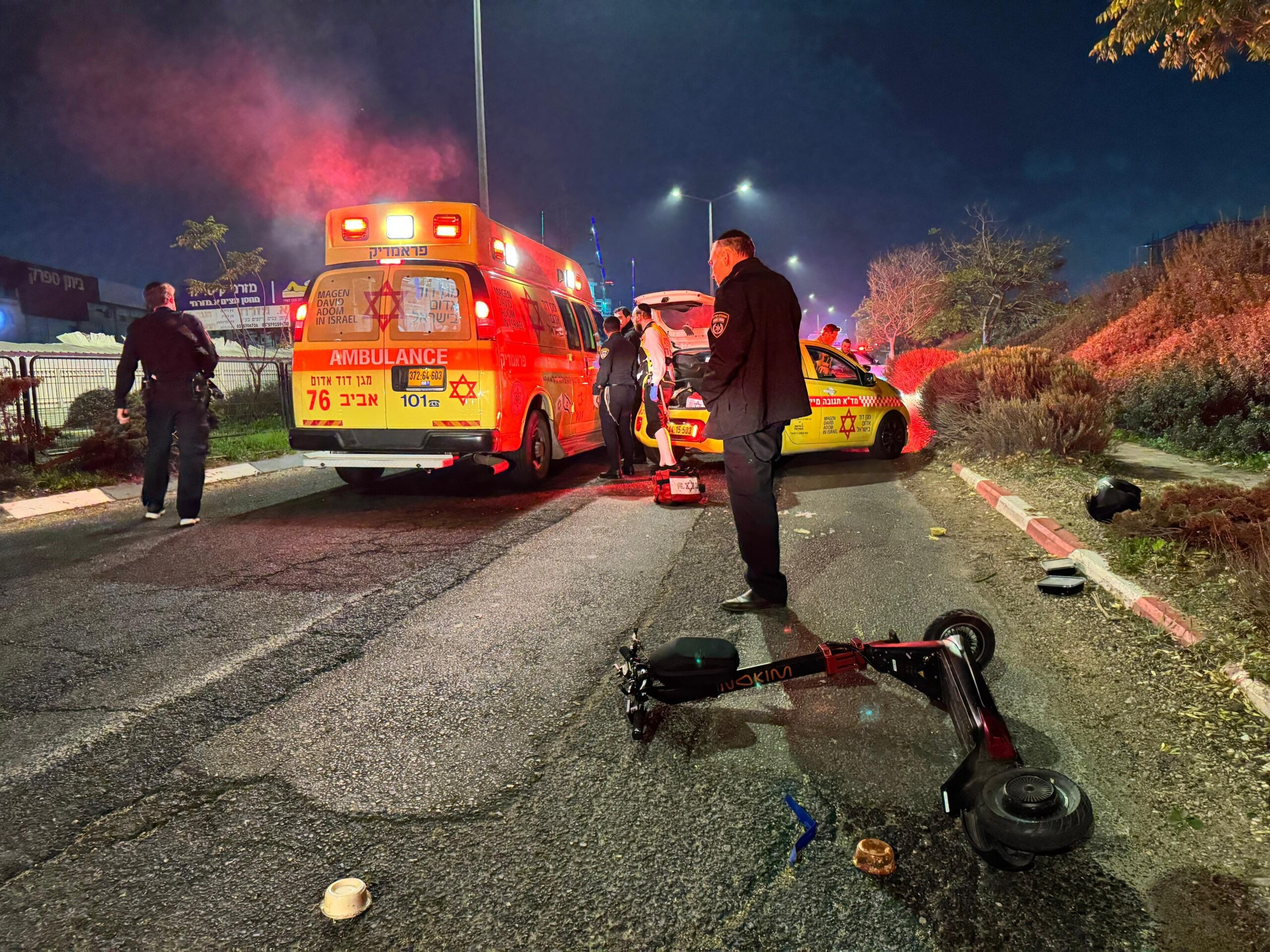 בתאונת דרכים בפתח תקווה: אישה בת 40 נפצעה באורח בינוני 