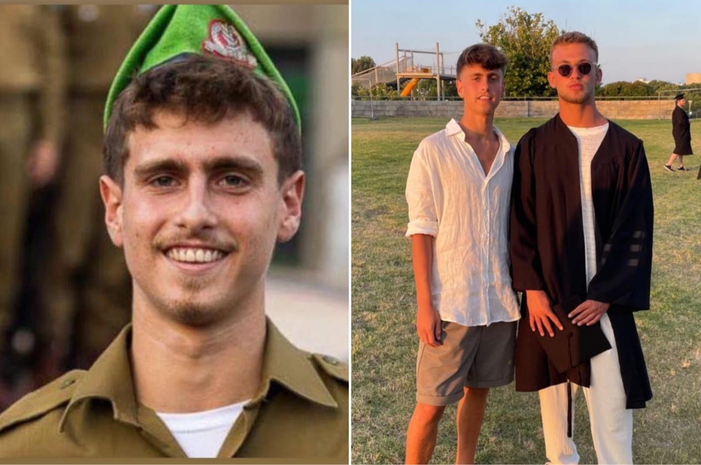 החטופים שחזרו מהשבי בהספד קורע לב לחברם יואב פפר ז"ל שנפל בקרב