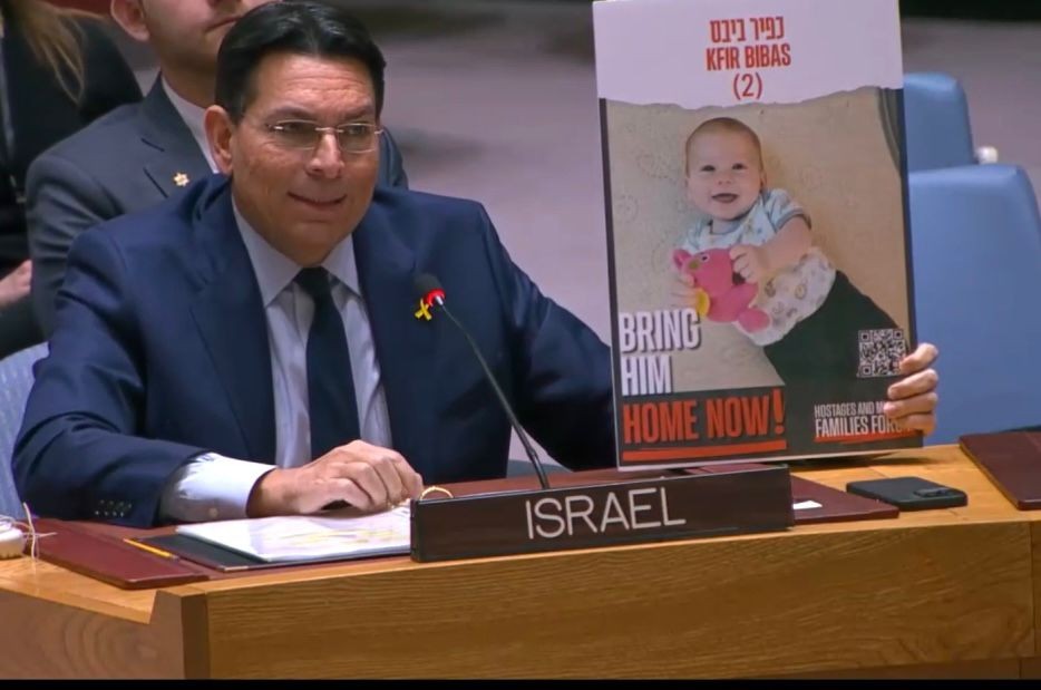 דנון תקף באו"ם: "ילדי ישראל סובלים מטרור מתמשך - תתעוררו"