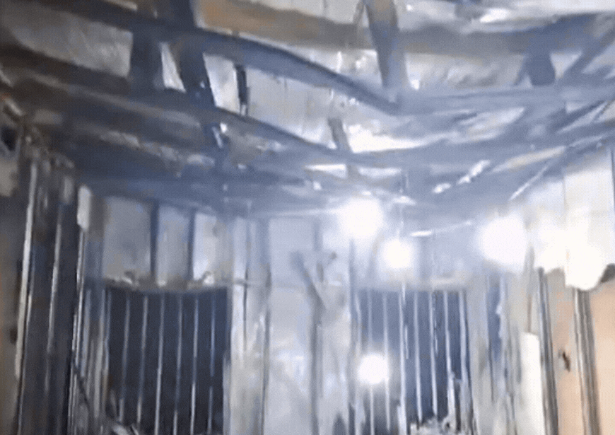 שריפה בישיבת באר ישראל באלעד: חדר נשרף - התפילין נצלו בנס