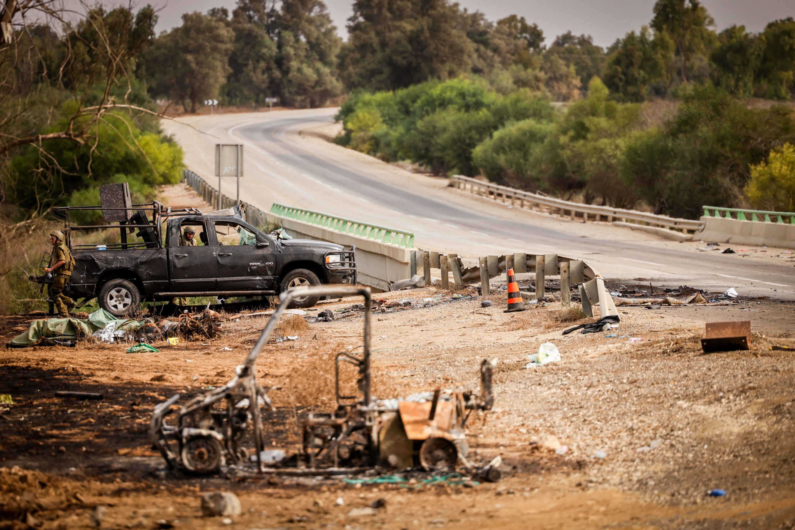 משטרת ישראל פתחה בחקירה בעקבות חלקי גופה שנמצאו בסמוך לרעים