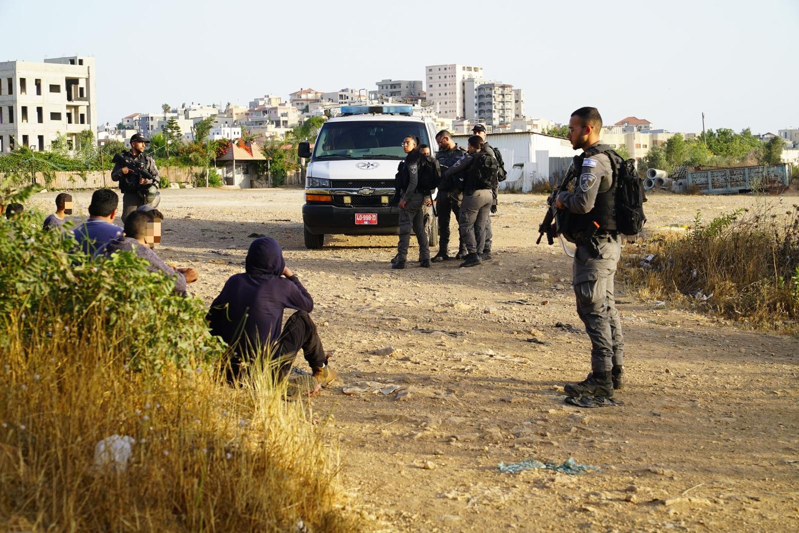 טבריה: מספר חריג של שב"חים נתפס בתוך העיר