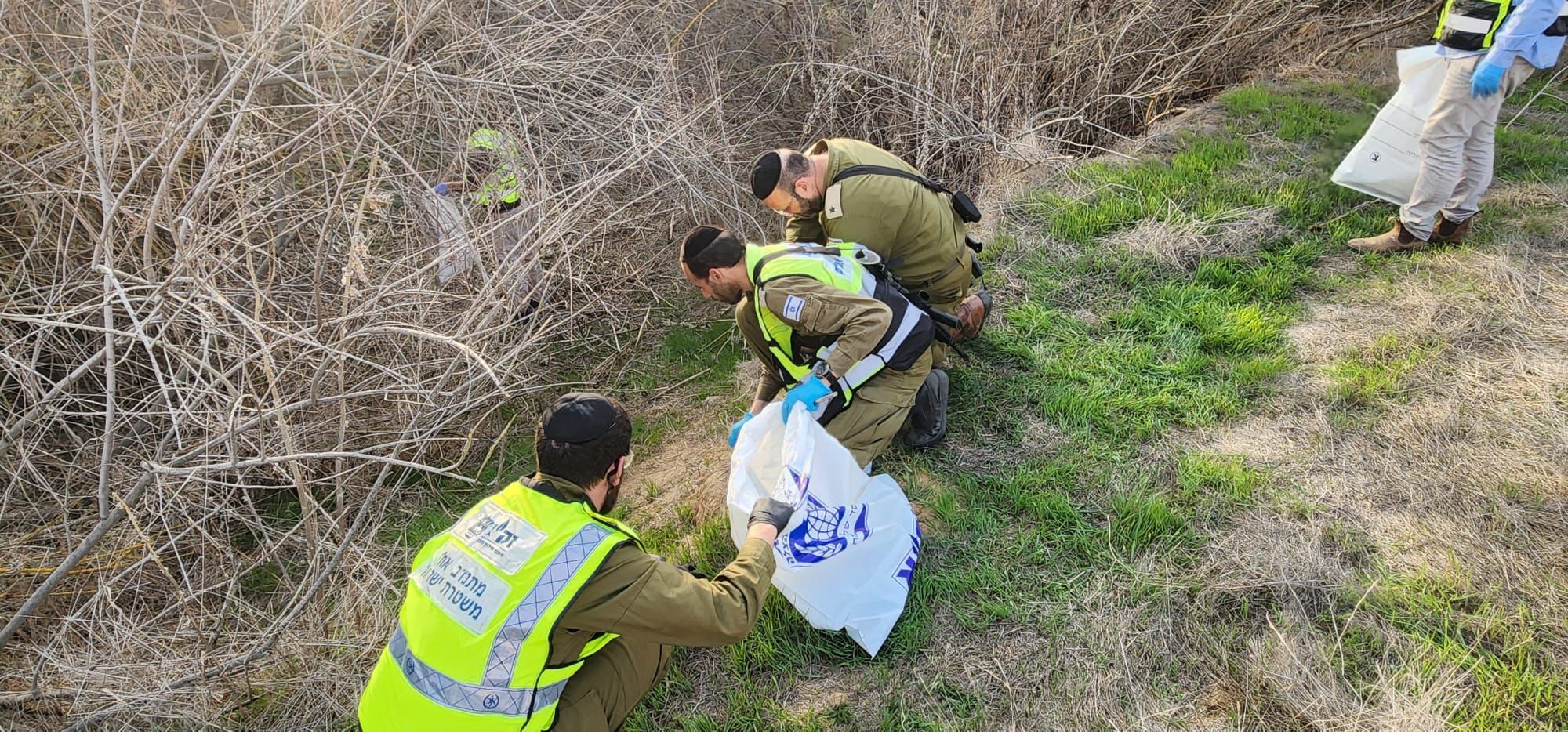גופת גבר נמצאה בשטח פתוח באזור בעין הבשור שבעוטף עזה