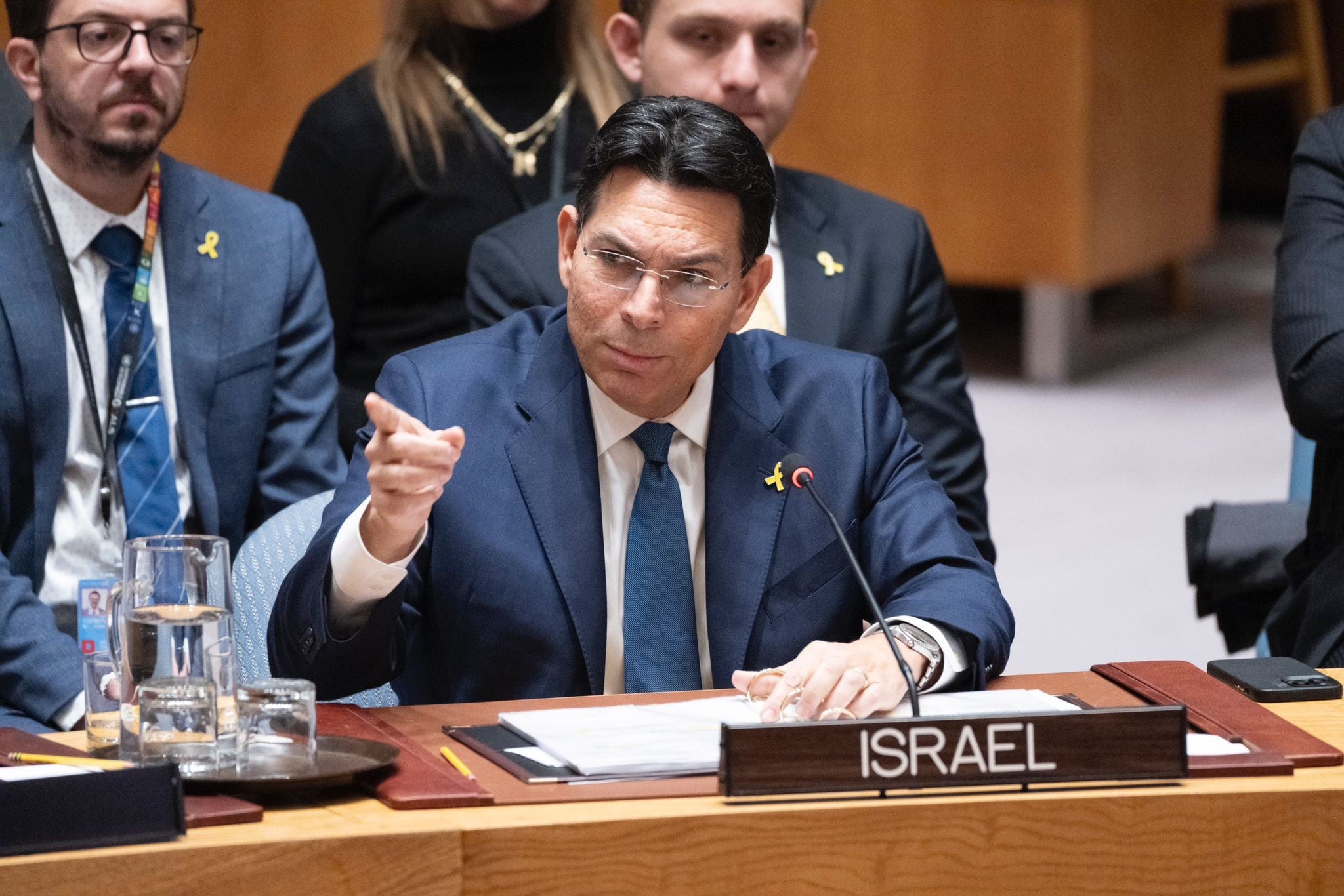 דני דנון תוקף את האו"ם: "מתייצב לצד משטרים מדכאים ואלימים"