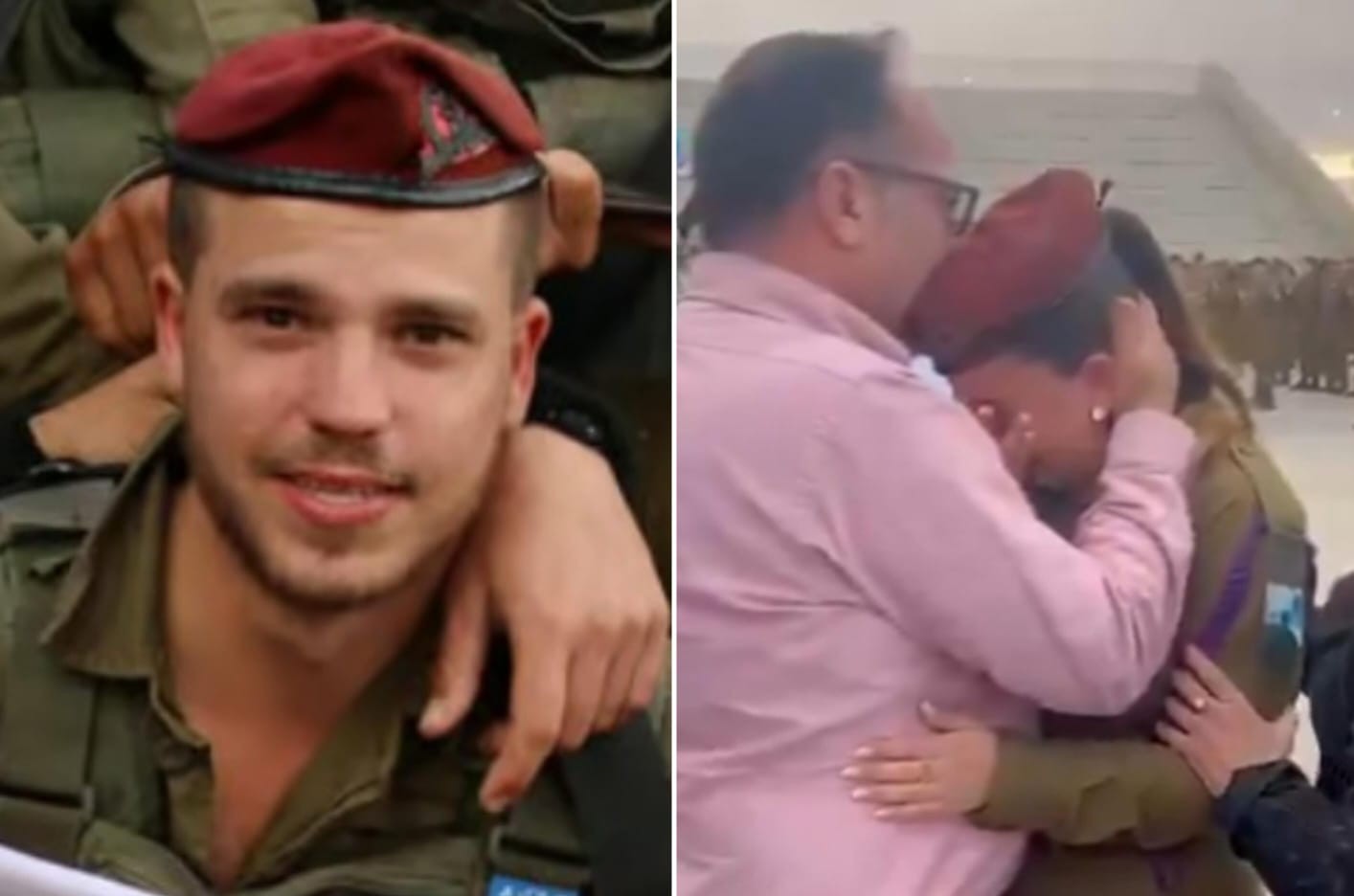 אחותו של סמ"ר עמית בונצל הי"ד קיבלה את כומתתו ותשרת בצנחנים | צפו