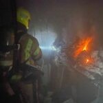 בית כנסת נשרף בלוד – סיבת הדליקה נחקרת