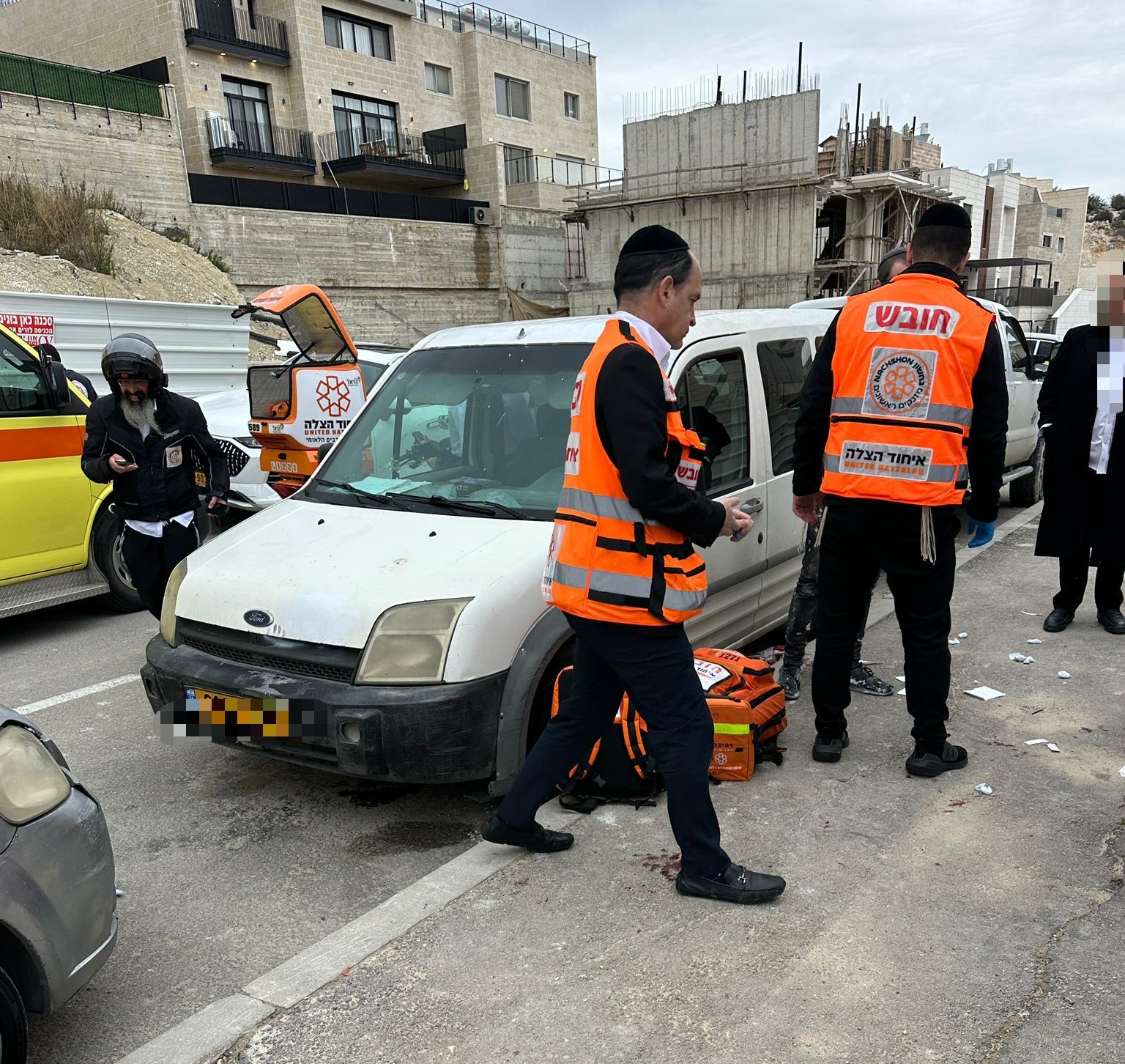 התופעה ממשיכה: פועל נוסף נפל מגובה באתר בנייה, מצבו בינוני