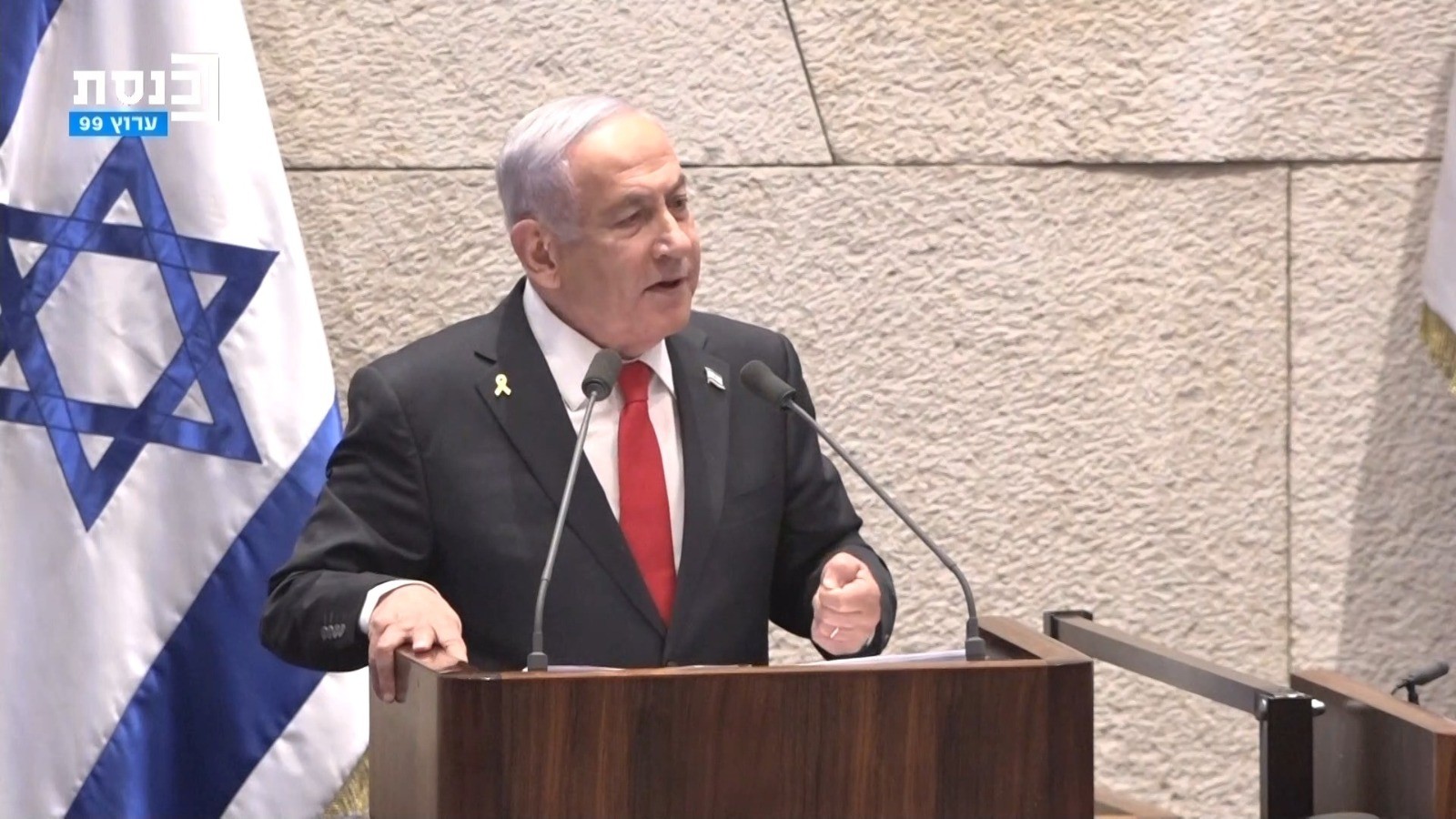 לאחר הפסגה בוושינגטון: ראש הממשלה בנאום ראשון במליאת הכנסת