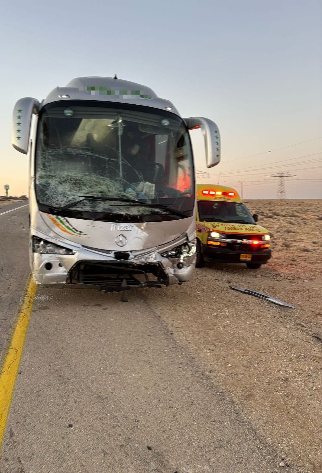 הרוג בתאונת דרכים קטלנית בכביש 40, סמוך למצפה רמון