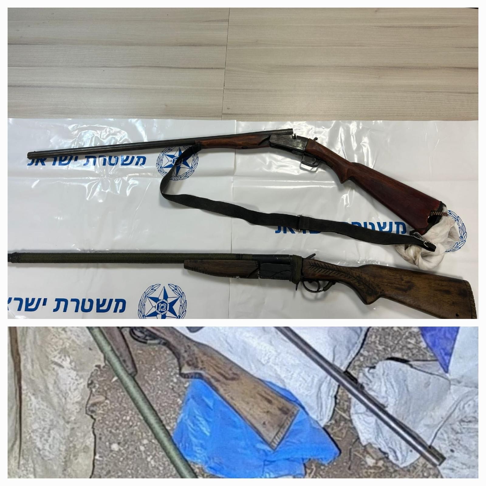 מבצע סמוך לשכם: כוחותינו החרימו שני רובי צייד מוכנים לשימוש