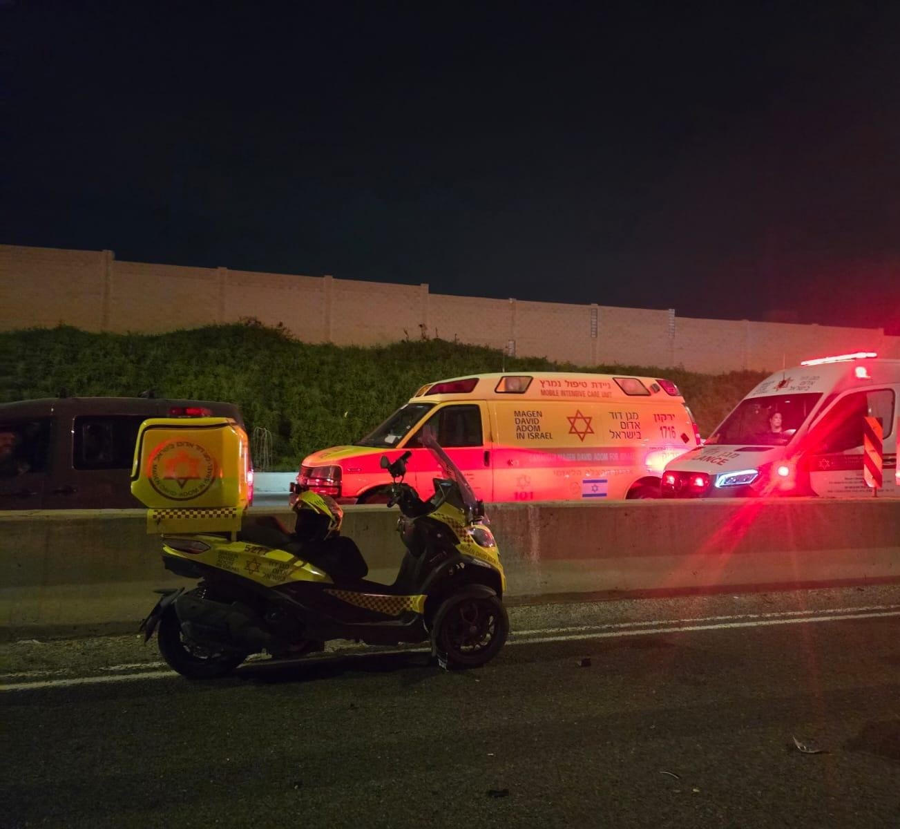 הקטל בדרכים: רוכב אופנוע נהרג בהתנגשות עם רכב במחלף שעריה