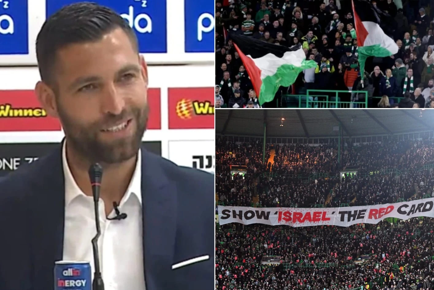 "יאללה הביתה": הכדורגלן מישראל חגג את הדחת הקבוצה האנטישמית