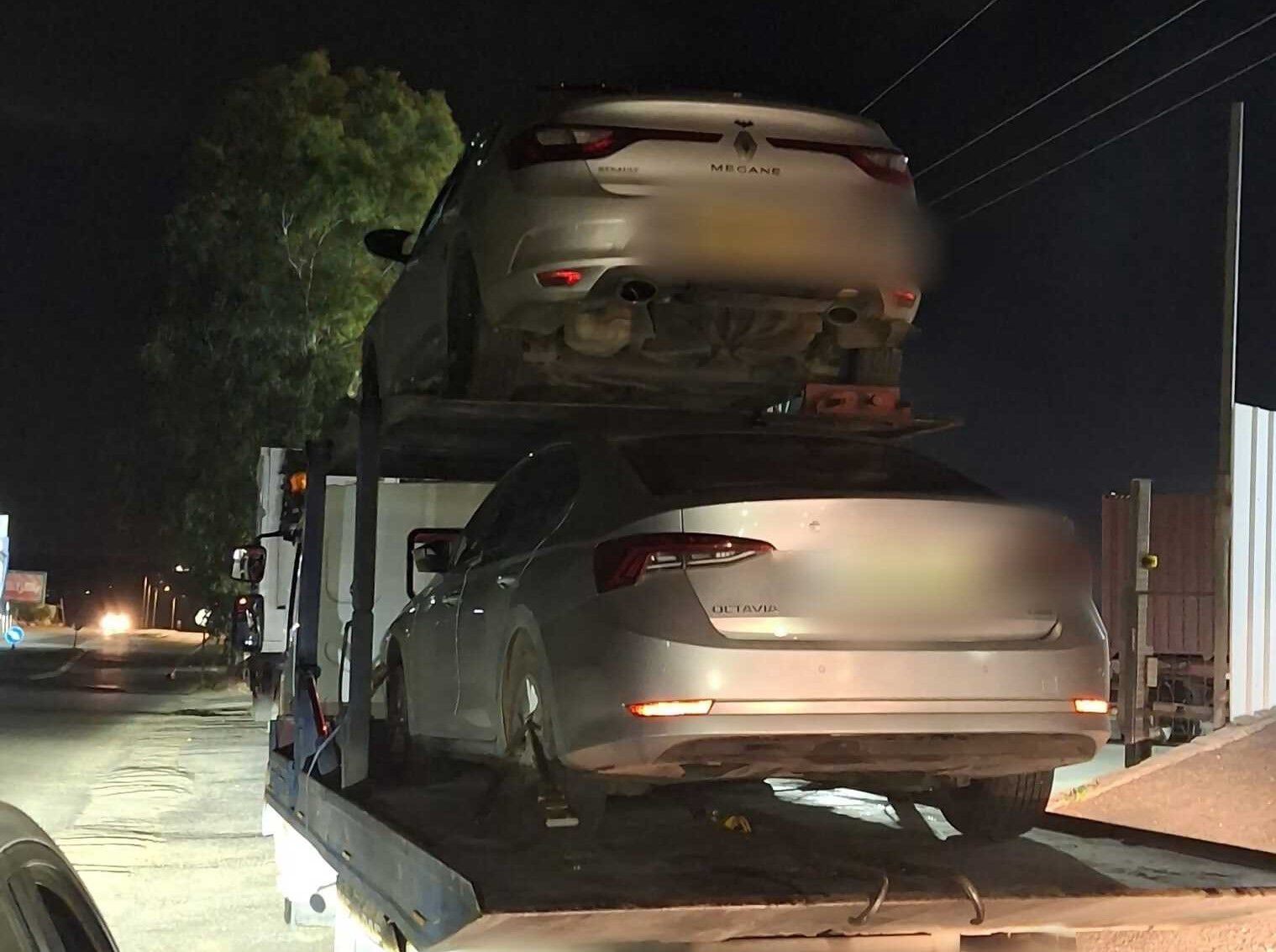עשרות כלי רכב הוחרמו במבצע לאכיפת מס בצפון