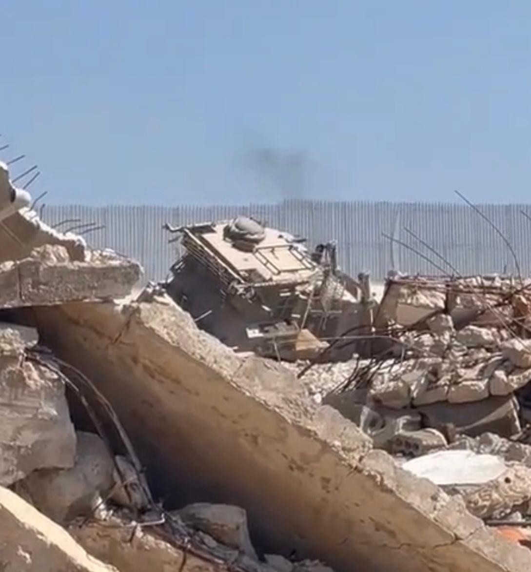 דיווח בלבנון: דחפור צה"לי התהפך, התקהלות נוצרה במקום