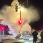 רכב עלה באש בעוטף: הנהג אותר ללא סימני חיים, הנסיבות בבדיקה