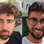 החטופים שהובאו על ידי חמאס לטקס: אביתר דוד וגיא דלאל