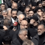 המשלחת האיראנית הבכירה הגיעה לביירות לקראת הלוויית נסראללה