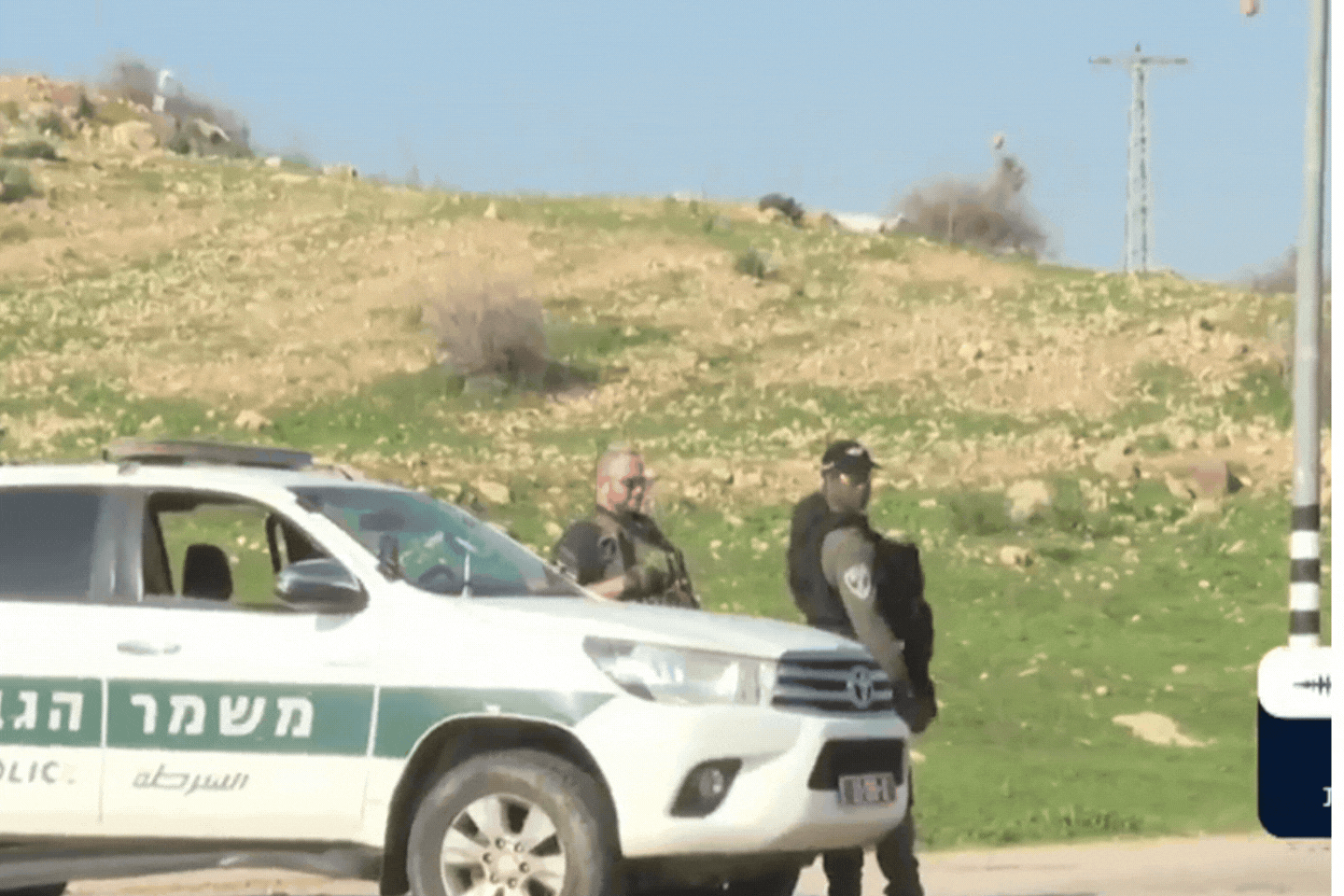 המחבל התבצר במגדל השמירה - וירה משם על הלוחמים במחסום