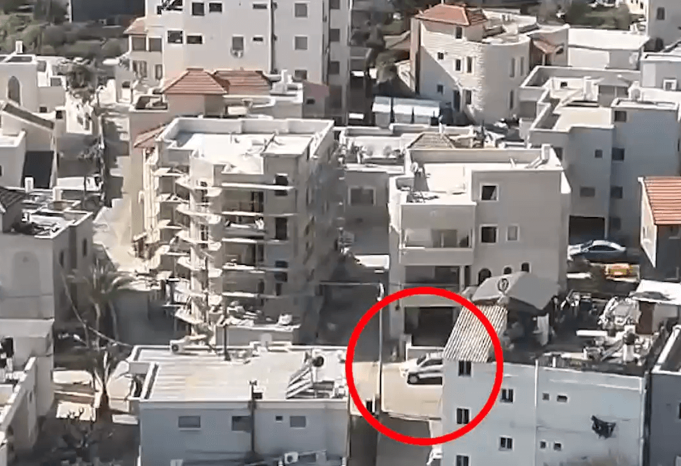צפו: מרדף דרמטי אחר 3 שב"חים בסמטאות סכנין מאוויר ובקרקע