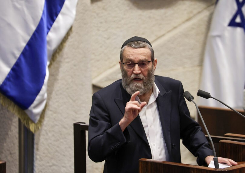 גפני על טיוטת חוק הגיוס: "קשה להאמין שיהודי כתב דבר כזה"