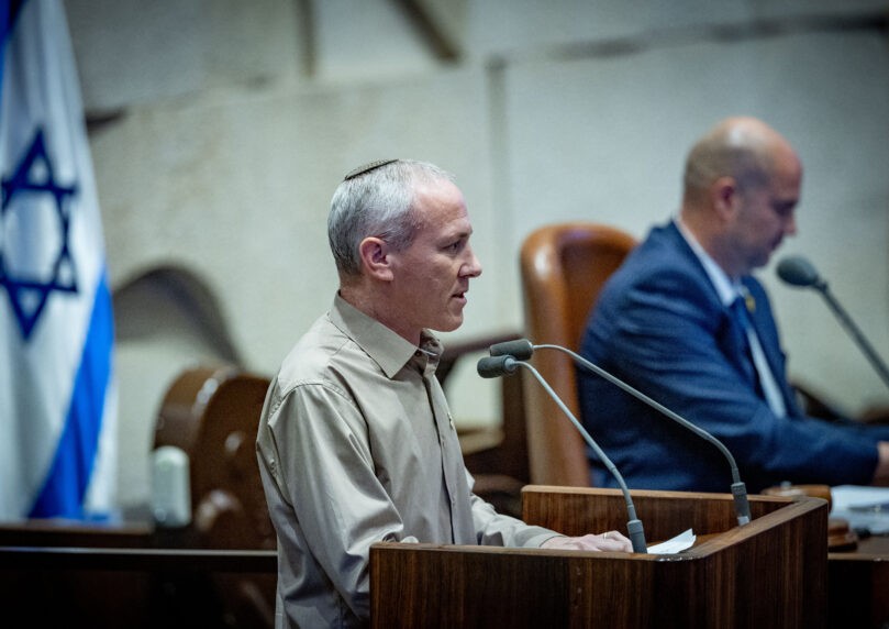 חילי טרופר ביקש להספיד את אלון שמלי הי"ד על במת הכנסת | צפו