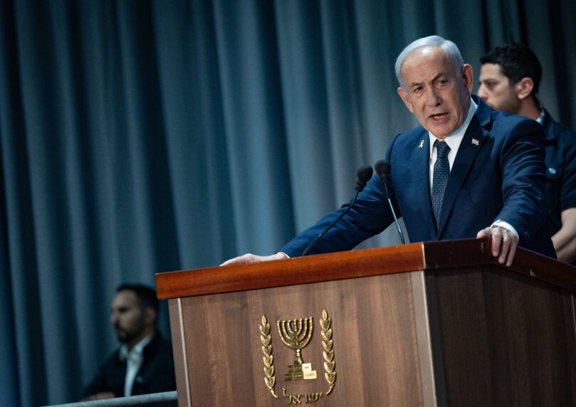 נתניהו למקרון: "מדינה פלשתינית שתקום תהיה מעוז טרור איראני"