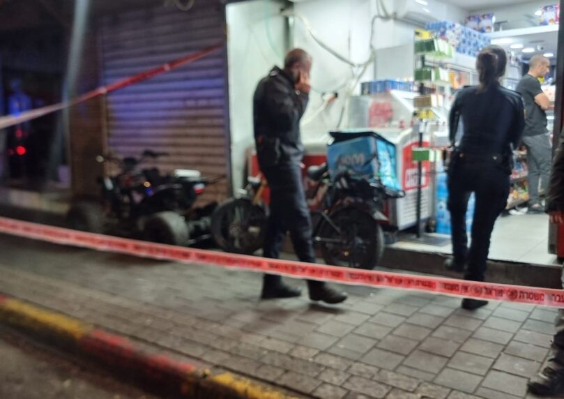 פצוע בינוני באירוע ירי ביפו, הרקע פלילי