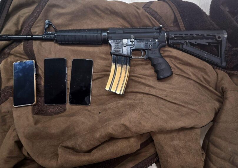 עם M16 ומחסנית מלאה: שני חשודים נעצרו בסמוך לצומת כרמל