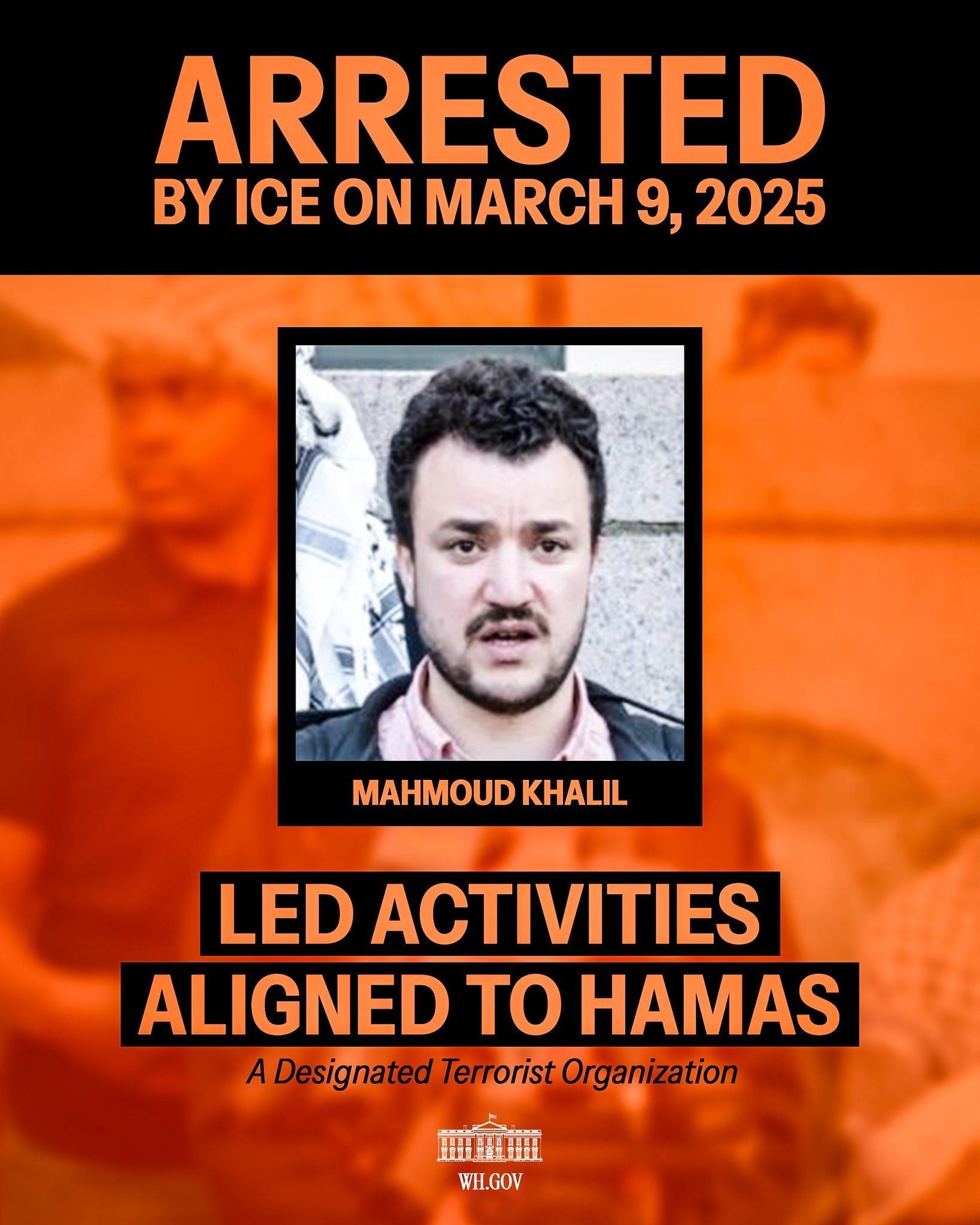 הבית הלבן על פעיל פרו-חמאס: ניצל את הויזה לצידוד במחבלים