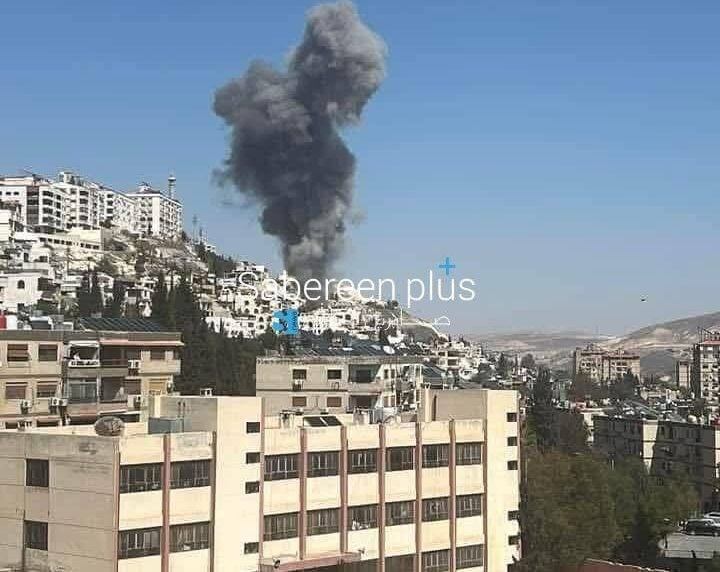כוחותינו הפציצו מבנה בפאתי דמשק | תיעודים מהזירה