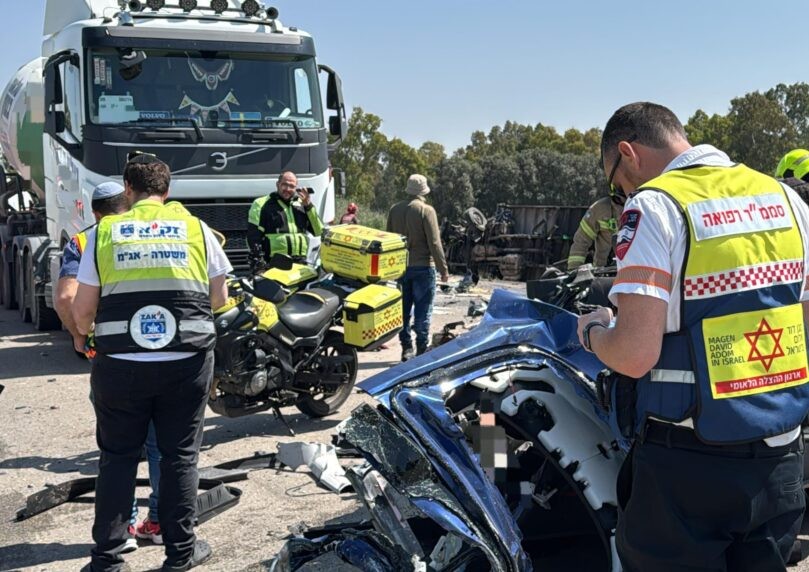 אדם נהרג בתאונת דרכים קטלנית סמוך לבאר טוביה
