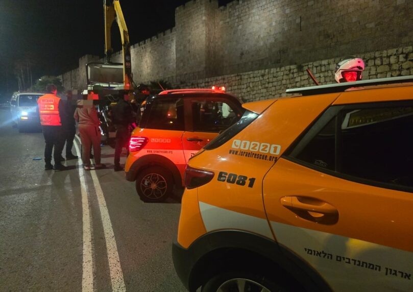 עובד מנוף נהרג במהלך עבודתו סמוך לשער יפו בירושלים