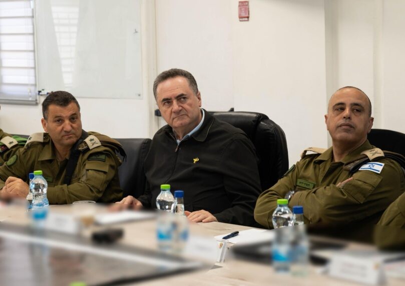 כ"ץ במסר לתושבי הרצועה: "זאת הדרך היחידה להפסיק את המלחמה"