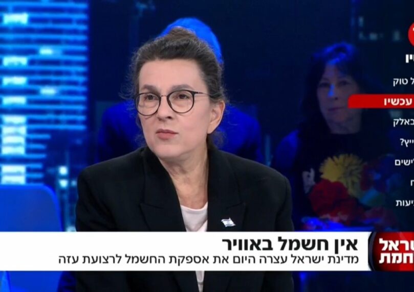 עירית לינור על היחס לחמאס: "לעשות ההפך מהמילים בשיר לשלום"