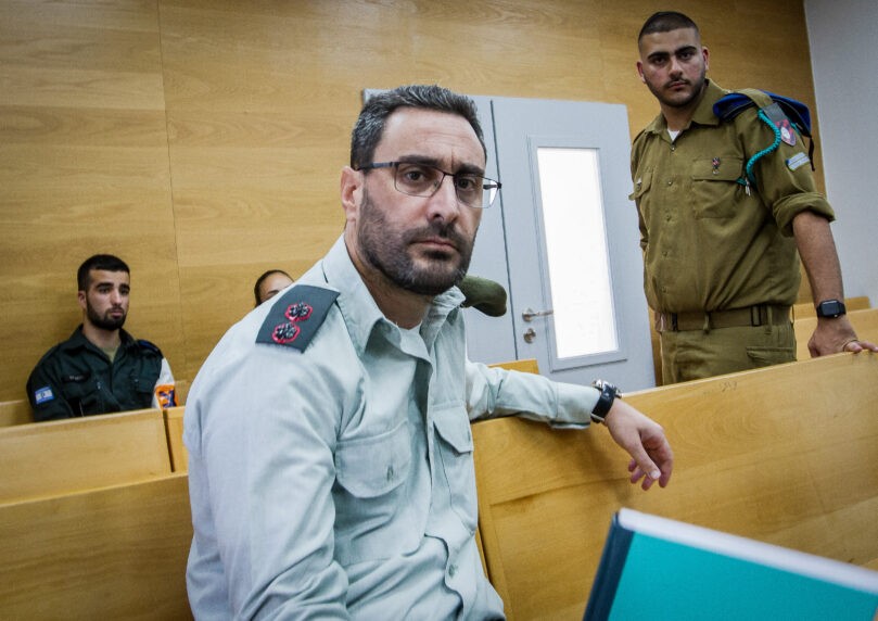 עונש מאסר של 6 שנים נגזר על סא"ל דן שרוני שצילם חיילות בסתר