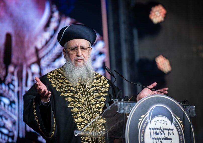 הראשון לציון על הרב מאזוז: "שקדן עצום, עניו ורודף שלום"