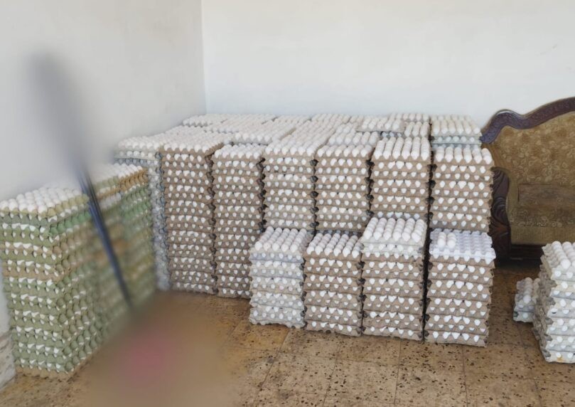 לפני פסח: הושמדו 26,000 ביצים עם חותמות וכשרות מזויפות