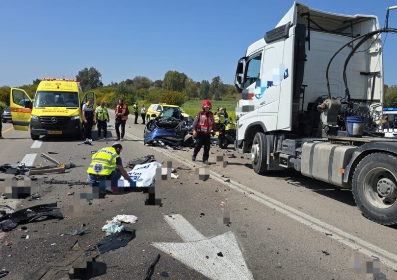 עליה מדאיגה בהרוגים מתאונות דרכים ברבעון הראשון של השנה