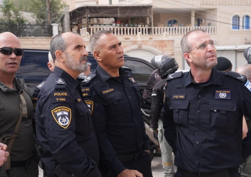 המפכ״ל בערערה בנגב: ״לא נאפשר לשבש את חיי האזרחים״