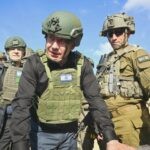 שר הביטחון והרמטכ"ל התלוו לרה"מ בביקור בצפון הרצועה | צפו