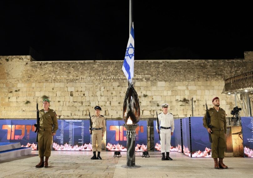 לקראת יום הזיכרון: הסתיימה ההיערכות בכותל המערבי