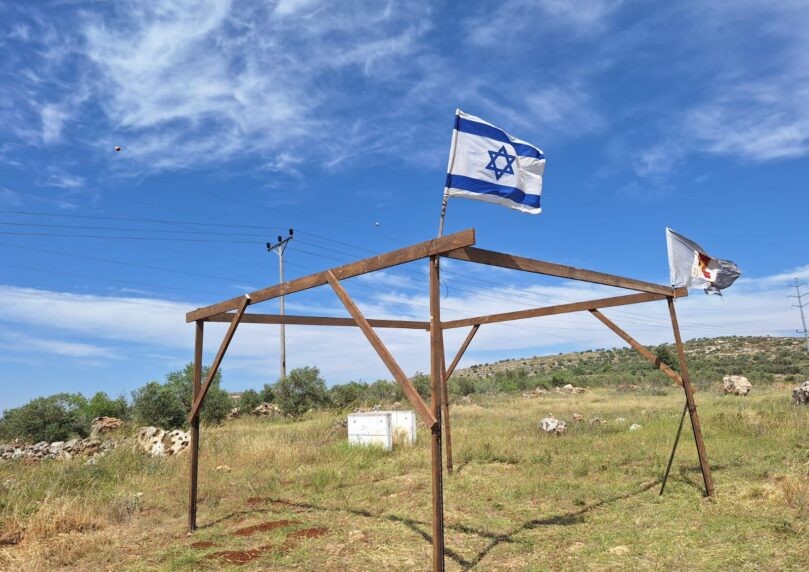 לאחר תקיפת משפחות יהודיות: הוקם מצפה חדש באביתר